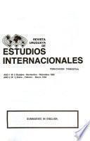 Revista uruguaya de estudios internacionales