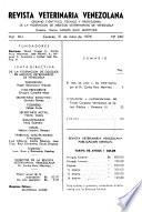 Revista veterinaria venezolana