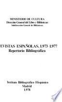 Revistas españolas en curso de publicación