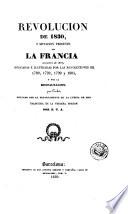Revolucion de 1830, y situacion presente de la Francia (noviembre de 1833)