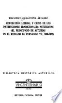 Revolución liberal y crisis de las instituciones tradicionales asturianas