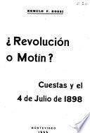 Revolución o motín?