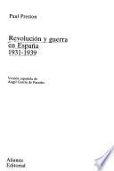 Revolución y guerra en España, 1931-1939