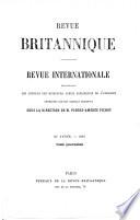 Revue britannique, ou: Choix d'articles traduits des meilleurs écrits périodiques de la Grande-Bretagne
