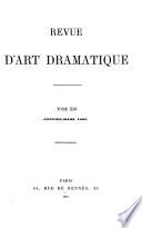 Revue d'art dramatique