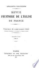 Revue d'histoire de l'Église de France