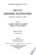 Revue d'histoire ecclésiastique