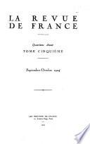 Revue de France