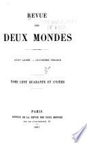 Revue des deux mondes