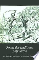Revue des traditions populaires