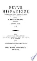 Revue hispanique