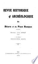Revue historique et archéologique du Béarn et du pays basque