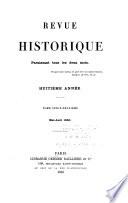 Revue historique