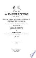 Revue internationale de Sinologie