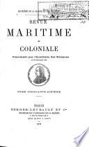 Revue maritime et coloniale
