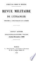 Revue militarie de l'étranger