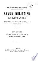 Revue militarie de l'étranger