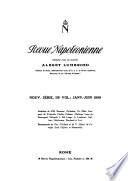 Revue Napoléonienne ...