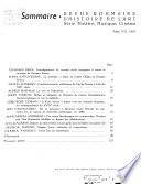 Revue roumaine d'histoire de l'art