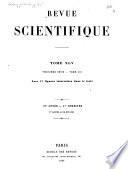 Revue scientifique de la France et de l'étranger
