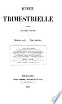 Revue trimestrielle