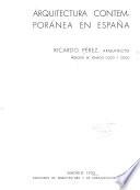 Ricardo Pérez, arquitecto