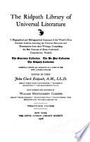 Ridpath Library of Universal Literature