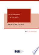 Riesgo operacional y servicio público