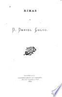 Rimas de d. Daniel Calvo