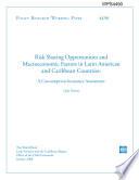 risk sharing opportunities and maroeconomic factors in latin american and caribbean countries: a consumption insurance assessment