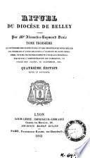 Rituale du Diocèse de Belley