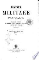 Rivista militare italiana raccolta mensile di scienze, arte e storia militare dell'esercito italiano