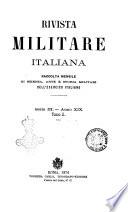 Rivista militare italiana raccolta mensile di scienze, arte e storia militare dell'esercito italiano