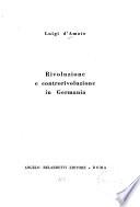 Rivoluzione e controrivoluzione in Germania