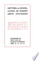 Robert Louis Stevenson: Memoir of Fleming Jenkin. Records of a family of engineers