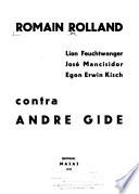 Romain Rolland, Lion Feuchtwanger, José Mancisidor [y] Egon Erwin Kisch contra André Gide