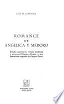 Romance de Angélica y Medoro