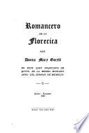 Romancero de la florecica