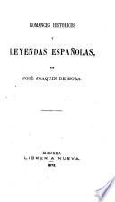 Romances históricos y leyendas españolas