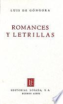 Romances y letrillas