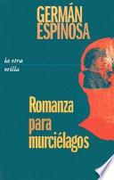 Romanza para murciélagos