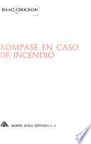 Rómpase en caso de incendio