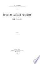 Ronquido laríngeo paralítico del caballo