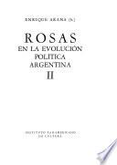 Rosas en la evolución política argentina