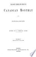 Rose-Belford's Canadian Monthly and National Review