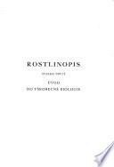 Rostlinopis