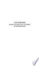 Rroms dans les belles-lettres européennes