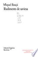 Rudiments de saviesa