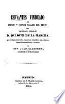 Rudolph Schevill Cervantes collection