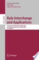 Rule Interchange and Applications